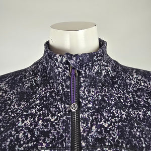 Lululemon Forme Jacket Cuffins Size 10 Rocky Road Sand Dune Toothpaste