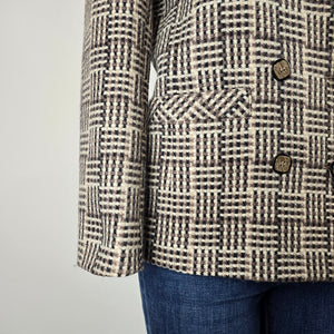 Vintage Sterling Stall Sport Petite Wool Plaid Blazer Size 8 – Made in Canada
