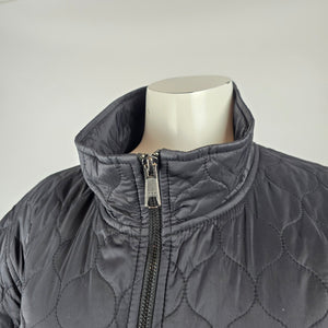 Tough Duck Black Quilted Jacket Size 2XL – Lightweight Workwear Coat