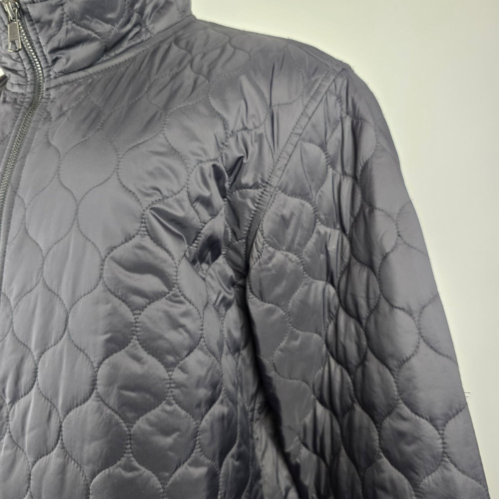 Tough Duck Black Quilted Jacket Size 2XL – Lightweight Workwear Coat