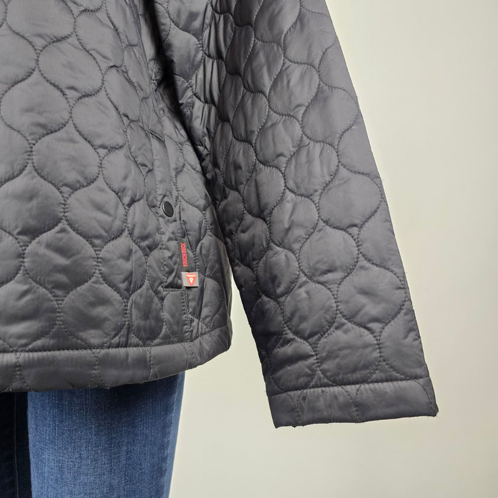 Tough Duck Black Quilted Jacket Size 2XL – Lightweight Workwear Coat