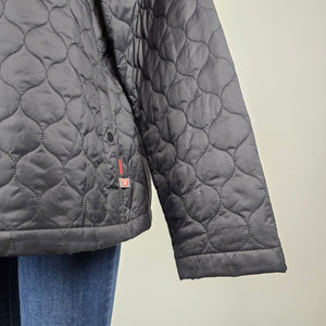 Tough Duck Black Quilted Jacket Size 2XL – Lightweight Workwear Coat