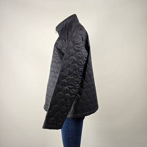 Tough Duck Black Quilted Jacket Size 2XL – Lightweight Workwear Coat