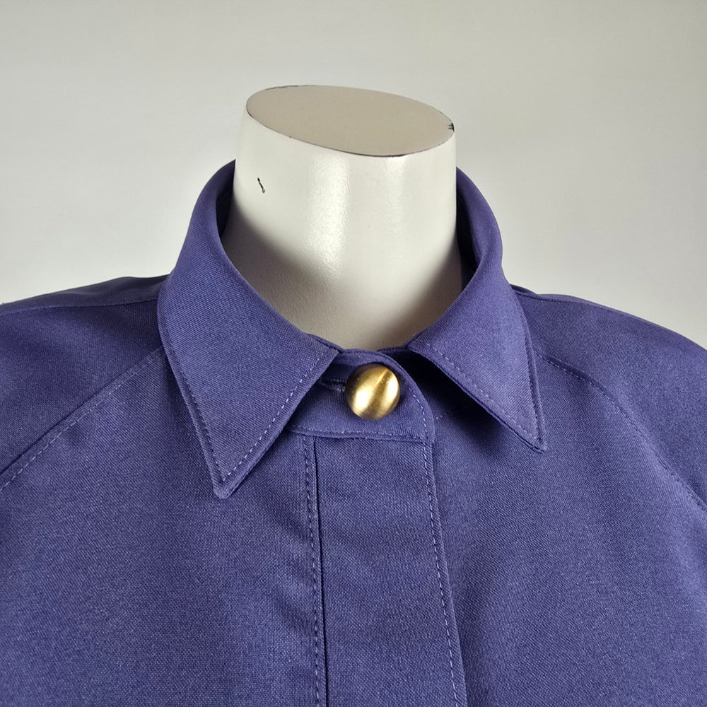 Vintage Tan Jay Purple Bomber Jacket Size M/L – Made in Canada Lightweight Jacket