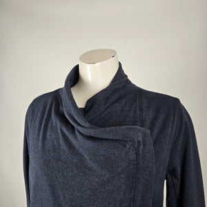Lululemon Grey Wrap Cardigan Jacket Size 6 – Soft Open Front Layer