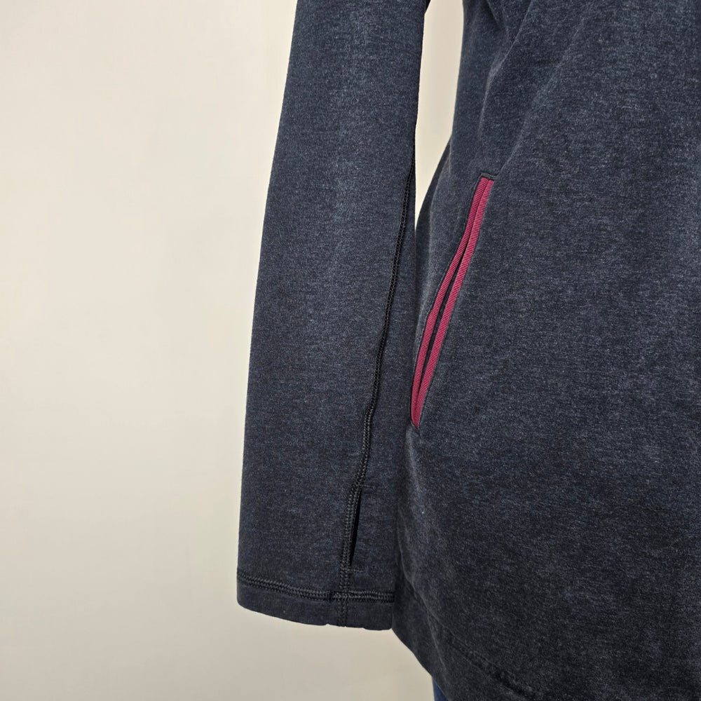 Lululemon Grey Wrap Cardigan Jacket Size 6 – Soft Open Front Layer