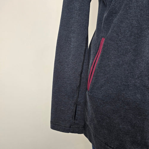 Lululemon Grey Wrap Cardigan Jacket Size 6 – Soft Open Front Layer
