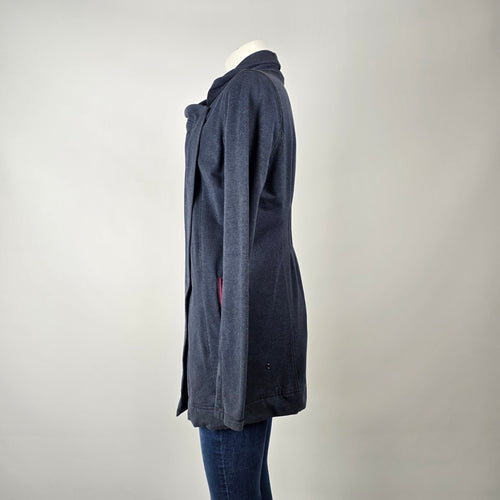 Lululemon Grey Wrap Cardigan Jacket Size 6 – Soft Open Front Layer