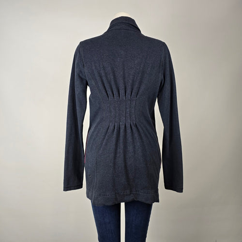 Lululemon Grey Wrap Cardigan Jacket Size 6 – Soft Open Front Layer