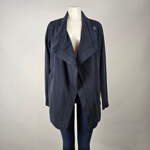 Lululemon Grey Wrap Cardigan Jacket Size 6 – Soft Open Front Layer