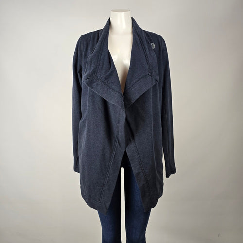 Lululemon Grey Wrap Cardigan Jacket Size 6 – Soft Open Front Layer