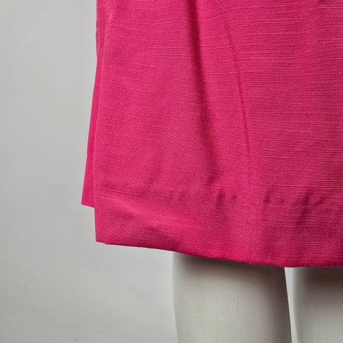 Vintage Pour Vous Harold Axler Fuchsia Belted Dress