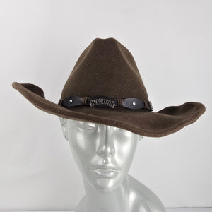 Jack Daniel’s Old No. 7 Brown Wool Western Cowboy Hat Small
