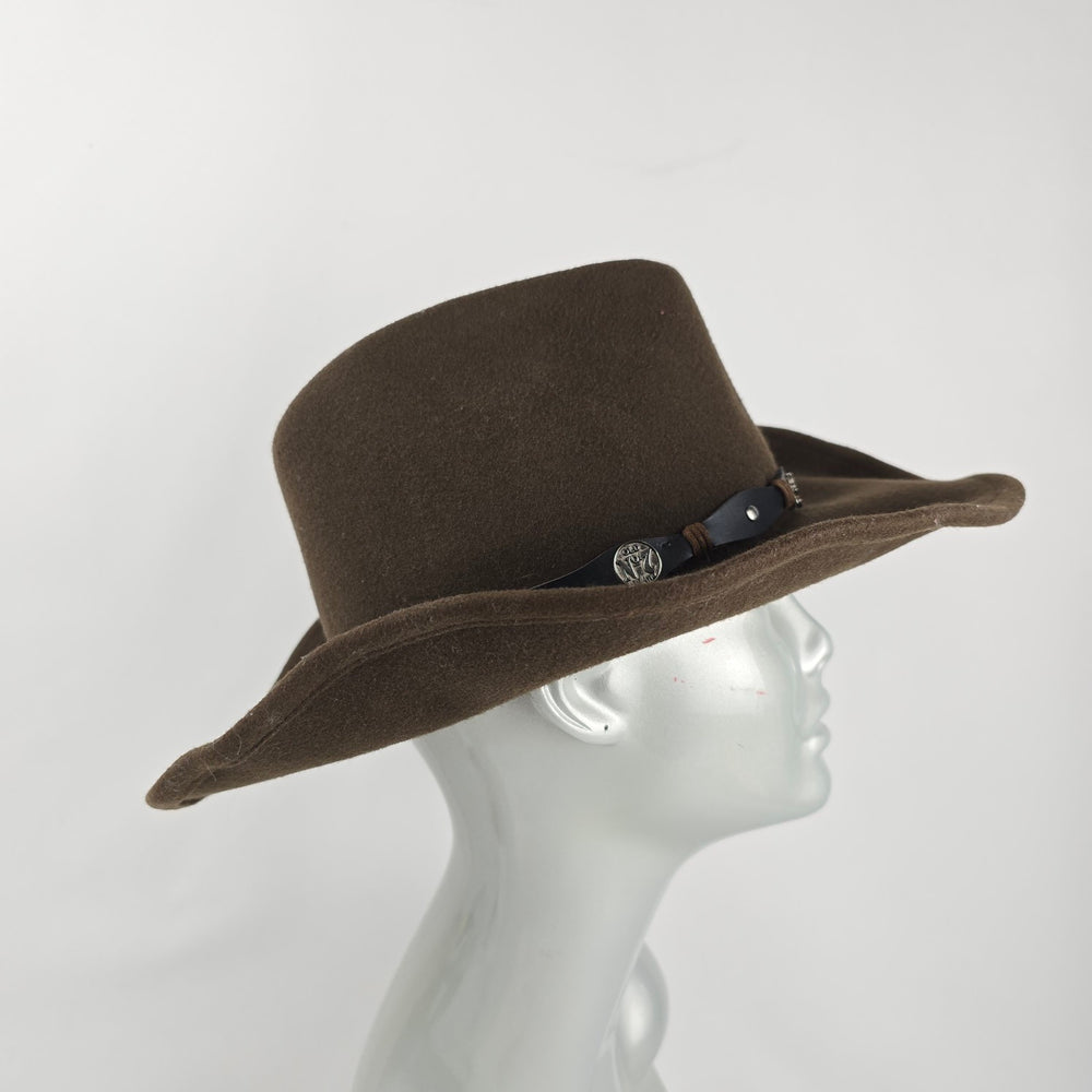 Jack Daniel’s Old No. 7 Brown Wool Western Cowboy Hat Small