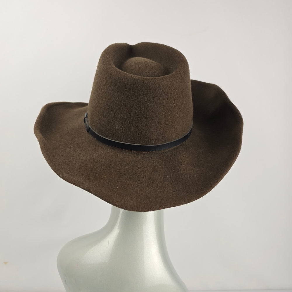 Jack Daniel’s Old No. 7 Brown Wool Western Cowboy Hat Small