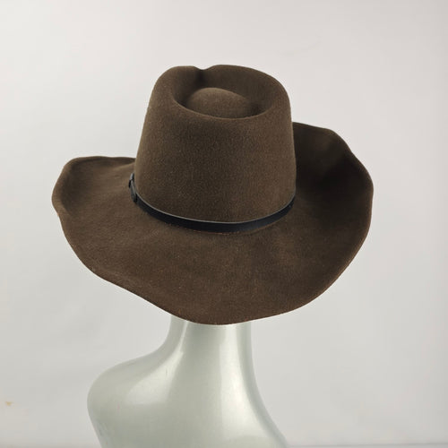 Jack Daniel’s Old No. 7 Brown Wool Western Cowboy Hat Small
