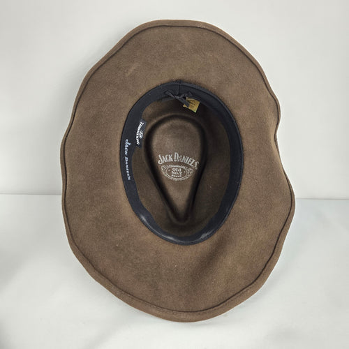 Jack Daniel’s Old No. 7 Brown Wool Western Cowboy Hat Small