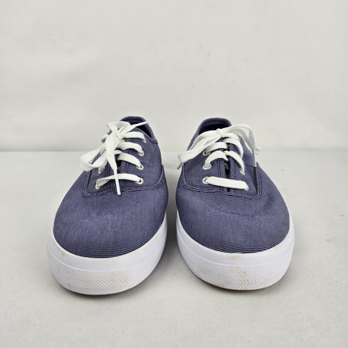 Keds Dream Foam Navy Striped Canvas Sneakers Women’s Size 8