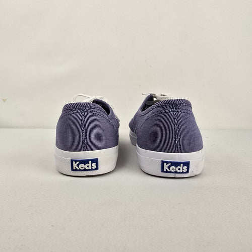 Keds Dream Foam Navy Striped Canvas Sneakers Women’s Size 8