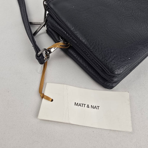 Matt & Nat Triplet Ink Crossbody Bag Vegan Leather