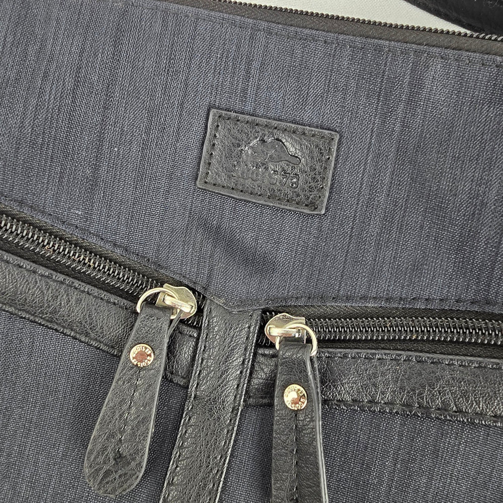Roots 73 Black Crossbody Travel Organizer Bag