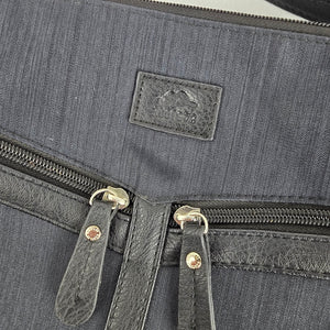 Roots 73 Black Crossbody Travel Organizer Bag