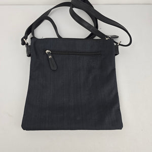 Roots 73 Black Crossbody Travel Organizer Bag