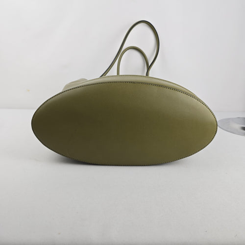 Calvin Klein Olive Green Tote Shoulder Bag