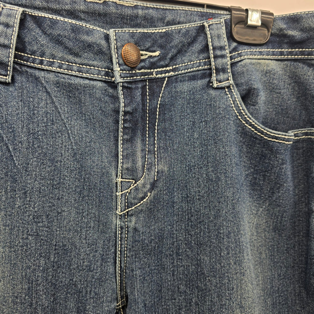 Red Label London Lily Bootcut Jeans Women’s Size 32 / 15-16 Embellished Pocket