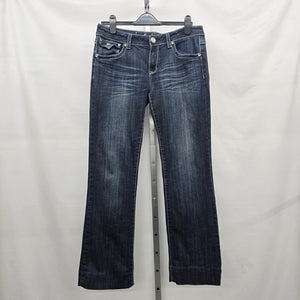 L.A. Idol Jeans Women’s Size 13 Dark Wash Bootcut Rhinestone Pocket Denim