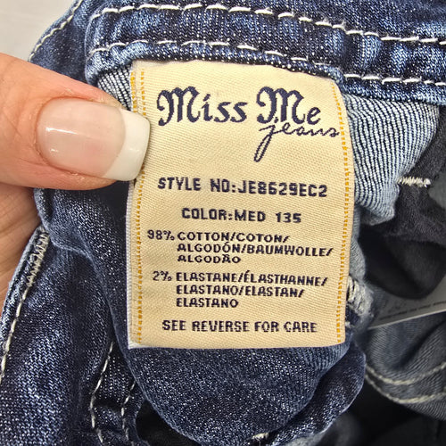 Miss Me Jeans Women’s 29 Bootcut Embellished Sequin Pocket Denim