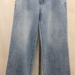 Outres Filles Wide Leg Jeans Light Wash Size 14/32