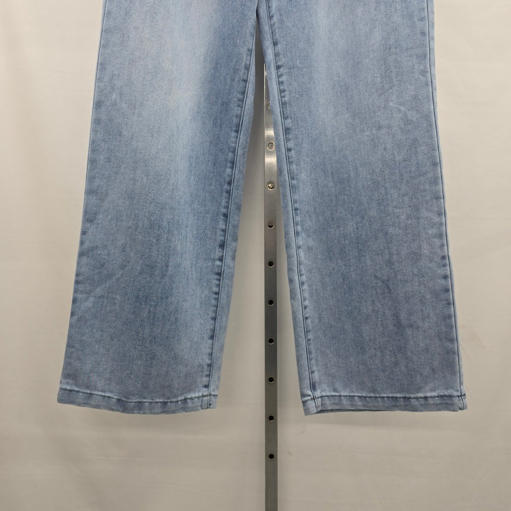 Outres Filles Wide Leg Jeans Light Wash Size 14/32