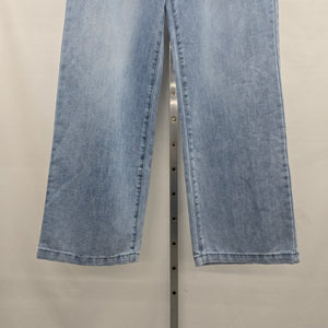 Outres Filles Wide Leg Jeans Light Wash Size 14/32