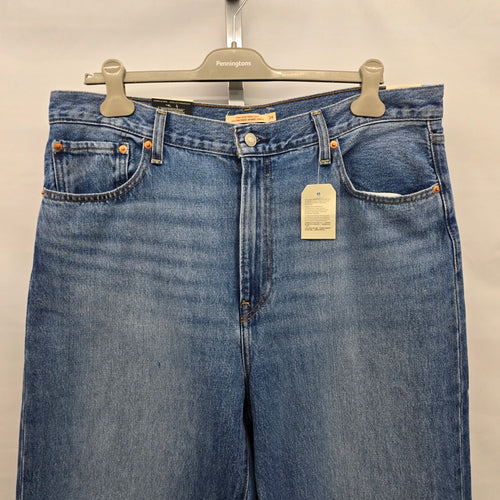 Levi’s Ribcage Wide Leg Jeans Size W34 L32