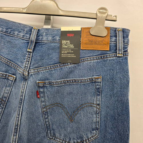 Levi’s Ribcage Wide Leg Jeans Size W34 L32