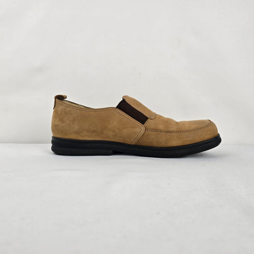 Birkenstock Tan Suede Leather Slip-On Loafers Size 10