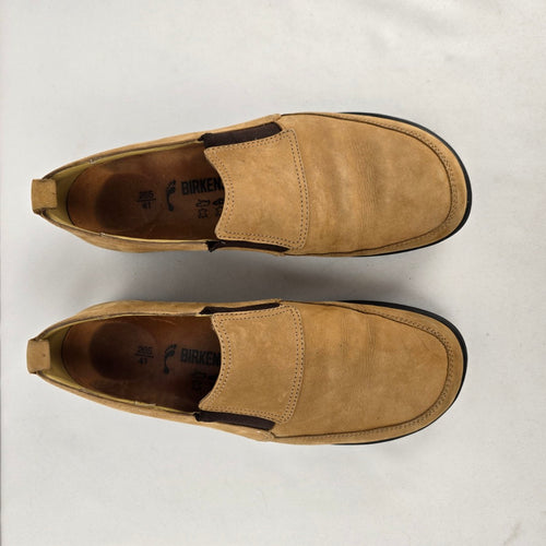 Birkenstock Tan Suede Leather Slip-On Loafers Size 10