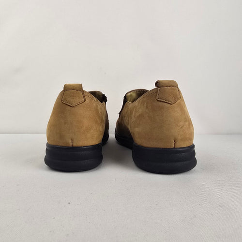 Birkenstock Tan Suede Leather Slip-On Loafers Size 10