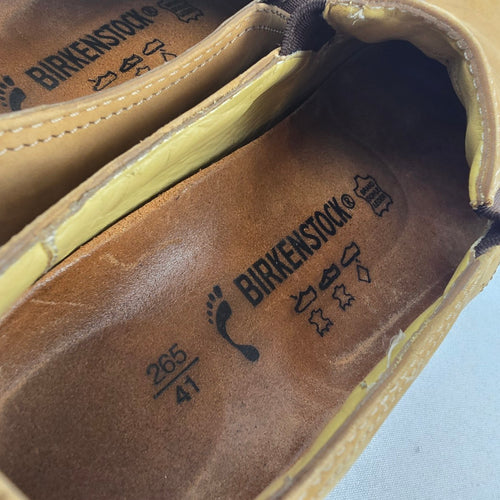 Birkenstock Tan Suede Leather Slip-On Loafers Size 10