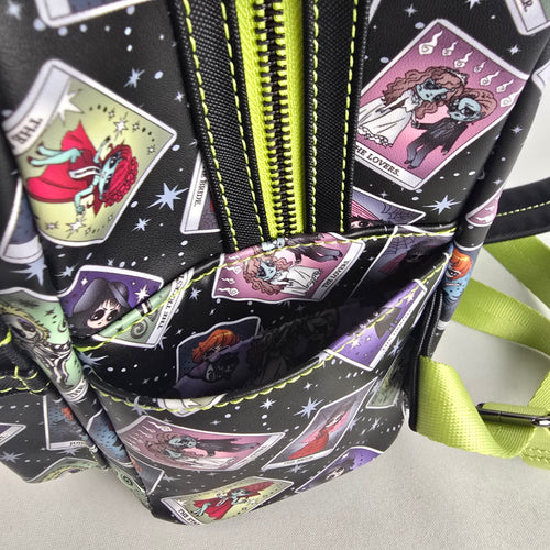 Loungefly Beetlejuice Tarot Card Mini Backpack