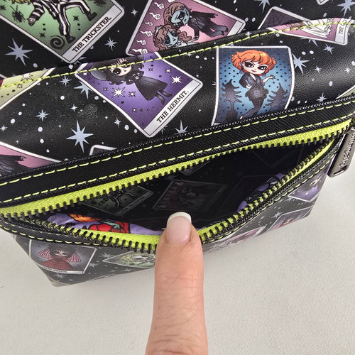Loungefly Beetlejuice Tarot Card Mini Backpack