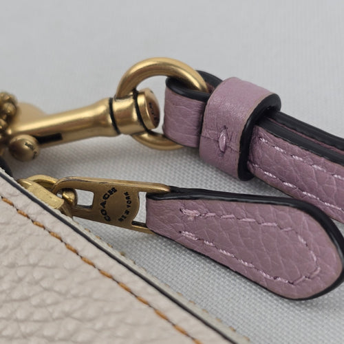 Disney x Coach Walt Disney World 50th Anniversary Leather Wristlet