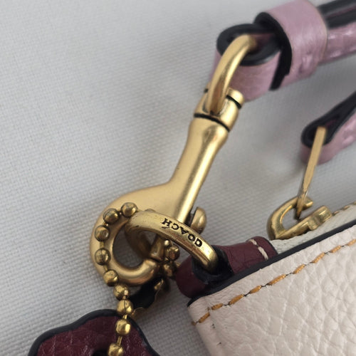 Disney x Coach Walt Disney World 50th Anniversary Leather Wristlet