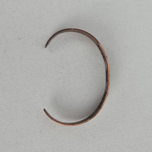 Vintage Bell Trading Post Solid Copper Cuff Bracelet Southwestern Stamped
