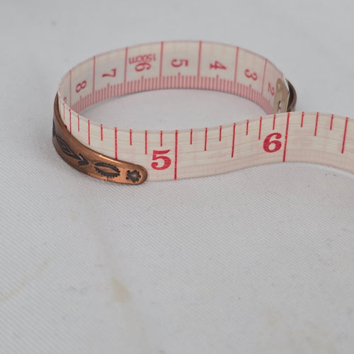 Vintage Bell Trading Post Solid Copper Cuff Bracelet Southwestern Stamped