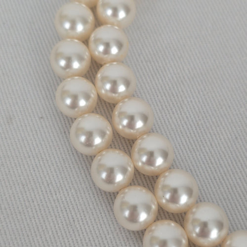 Sweet Romance Faux Pearl Bow Statement Necklace