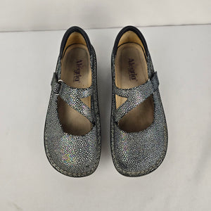 Alegria Dayna Iridescent Leather Mary Jane Comfort Shoes Size 8