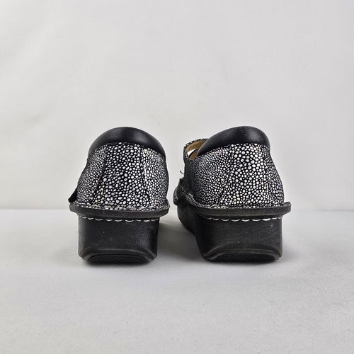 Alegria Dayna Iridescent Leather Mary Jane Comfort Shoes Size 8