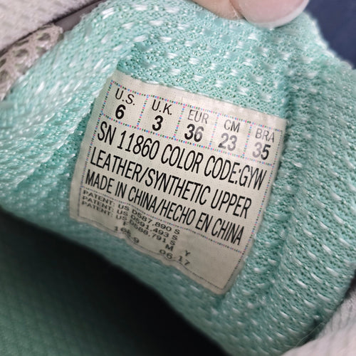 Skechers D’Lites Life Saver Grey & Mint Sneakers Size 6